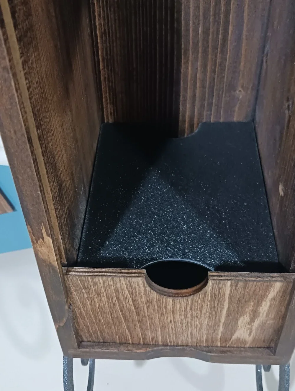 Wine Nook Box Wine Wood Stand Holder Dispenser